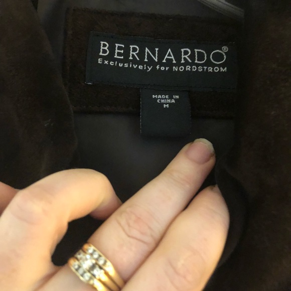NOT FOR SALE: Nordstrom Bernardo Suede Moto Jacket - Picture 4 of 7